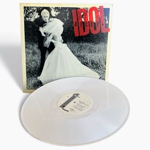 Vintage Billy Idol White Wedding 12” WHITE Vinyl Single 1982 Chrysalis Records